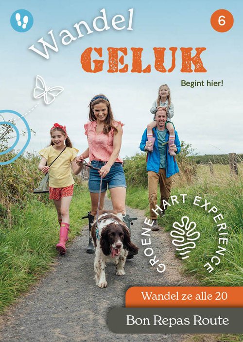 6.Ansichtkaart voorzijde Bon Repas Route