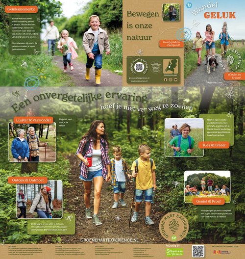 Wandelgeluk Folder voorkant